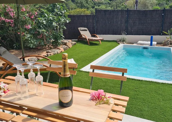 Daire Le Berceau D'asciaghju Palombaggia - Acces Et Piscine Privee