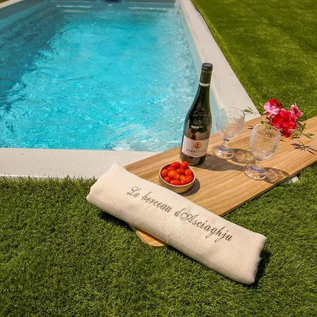 Le Berceau D'asciaghju Palombaggia - Acces Et Piscine Privee Apartment